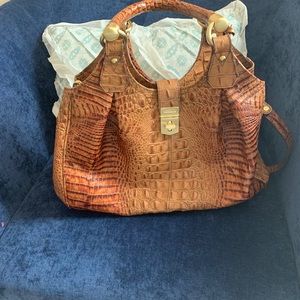 Brahmin Elisa satchel toasted almond Melbourne